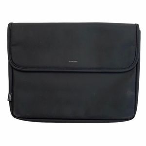 Black Velcro Computer Bag